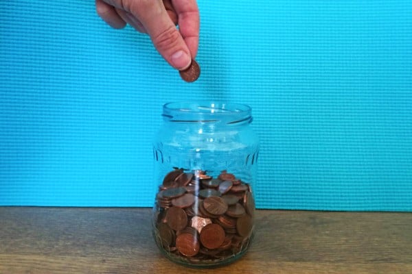 Donation jar